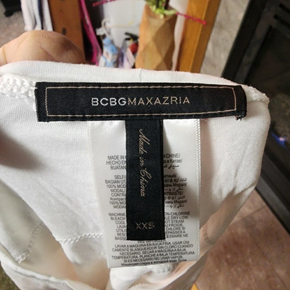 BCBGMAXAZRIA Long Sleeve Top Size XXS - Picture 4 of 4